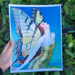 Colorful Butterfly Art Print